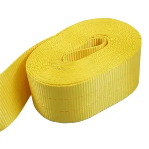 Nhà cung cấp chuyên nghiệp carton ren Polyester OEM cung cấp băng màu vàng đầy đủ ren tóc Trinh Nữ 50mm chuỗi mở rộng dây đeo tời