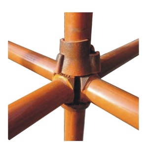 Système d'échafaudage à boucles rondes en acier galvanisé à chaud, robuste, pour la construction - Product Image 3