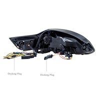 Feu arrière pour BMW Série 4 F32 F33 F36 420i 420d 425d 430d 435d 2014-2020, Pièces de modification de feux de freinage et de signalisation LED, Design Écailles de Dragon
