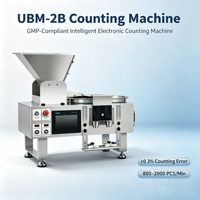 Machine semi-automatique de compteur de capsule de pilule de comprimé gommeux