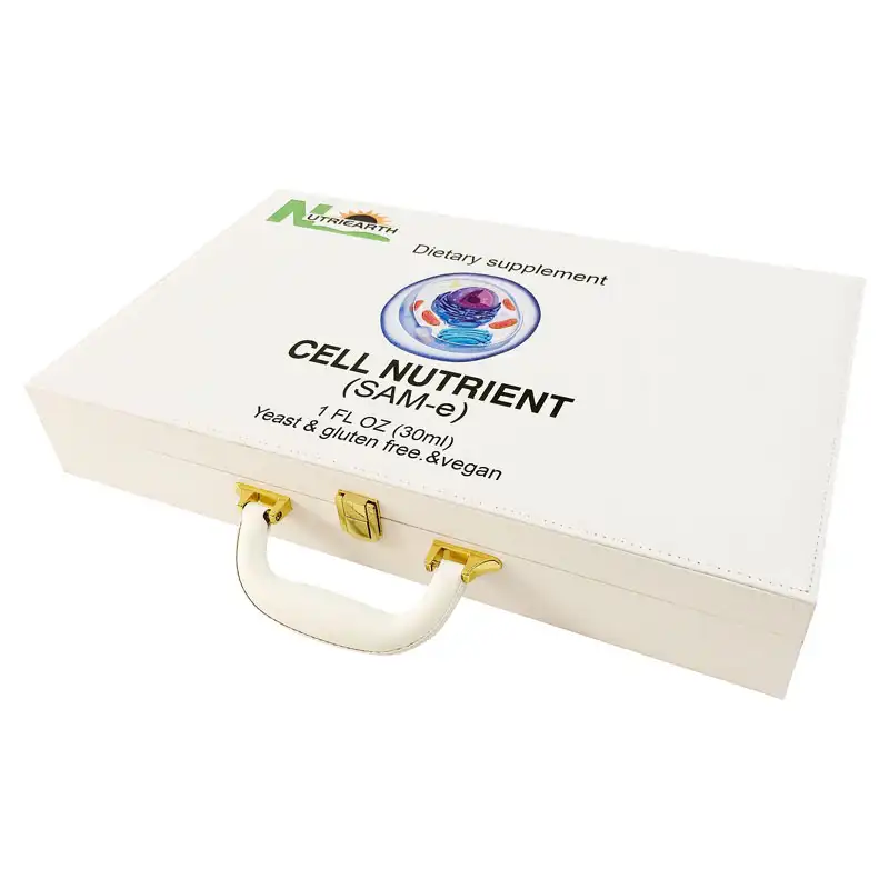 Soluzione nutriente cellulare scatola di imballaggio del prodotto personalizzazione set per la cura del viso confezione confezione regalo con manico