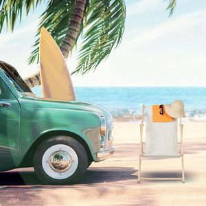 Silla Plegable de Diseño Moderno, Silla de Madera de Haya Ajustable Estilo Luna, Ideal para Playa, Campamentos, Picnics al Aire Libre - Product Image 5