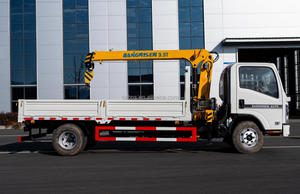 A la venta 2017 Isuzus NPR ELF 700P camión con grúa montada con nueva pluma de grúa Isuzus 4HK1 motor y freno de aire - Product Image 5
