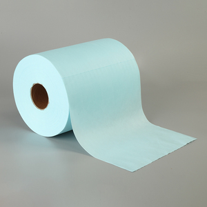 V70 Enhanced Industrial Wiper Lint Free Eco-Friendly Automotive Car Cleaning Cloth <strong>Roll</strong> White/<strong>Blue</strong>/Light <strong>Blue</strong> Plain/Embossed - Product Image 2