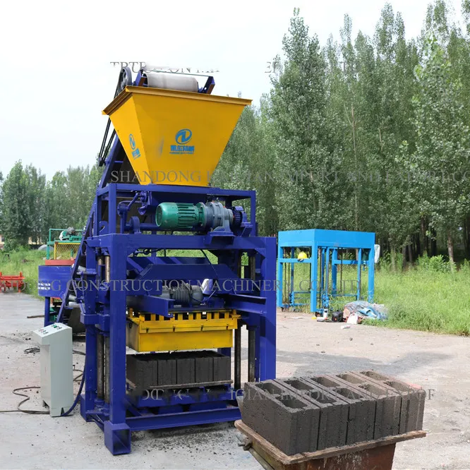 Concrete Cement Brick Making Machine And Machinery Brick Plant