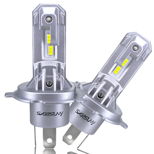 SAGESUNNY Offre Spéciale H4 phare LED adapté pour ampoule de phare H1 H3 H4 pour rénovation automatique - Product Image 1