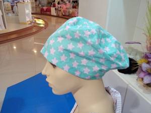 Gorros de Enfermera para Quirófano, Elegantes, con Nuevo Estampado, <span class=keywords><strong>Fondo</strong></span> Azul Oscuro, Cómodos, Unisex, de Tela de Algodón, Uniformes de Hospital - Product Image 5