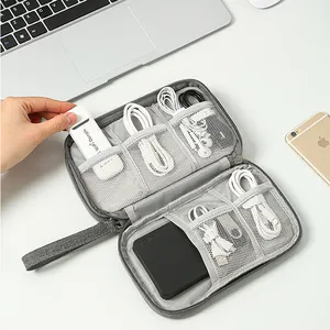 Tech Organizer Travel Cord Cable Organizer Pouch Portable Electronics Accessories Carrying Storage Bag