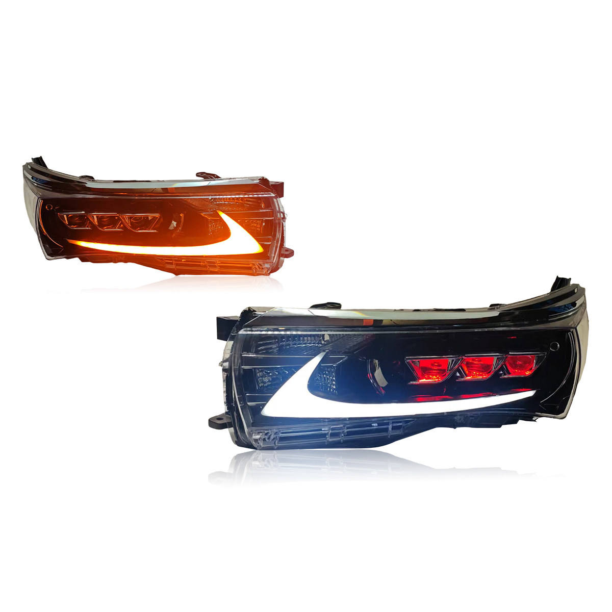 14-17 corolla led lens headlights