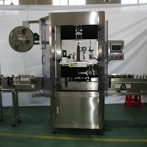 Simple Maintenance Full Automatic High Quality Shrink Sleeve Labeling Machine For Cans