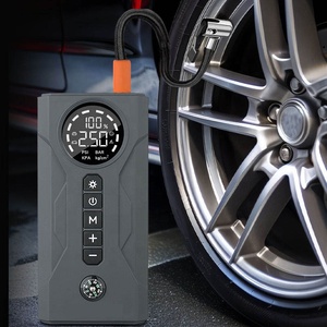 Démarreur de <span class=keywords><strong>Voiture</strong></span> 16000mAh avec Batterie Externe, Booster de Démarrage d'Urgence, Compresseur 150PSI et Jumper de 12V - Product Image 2