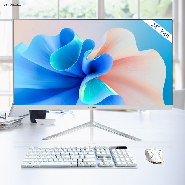 All in One Pc Desktop 21.5 22 24 27 Inch Gaming Monitor 2k 4k Desktop Pc Computer Monitor