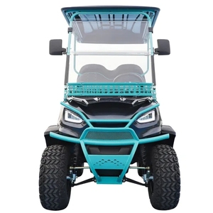 Carrito de Golf Eléctrico de 48V con Batería de Litio, para Caza, con Estructura de Acero de Alta Resistencia, Certificado CE, 3-4 Asientos, Venta al Por Mayor - Product Image 3