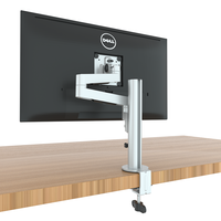 2024 nouvelle conception de haute qualité flexible réglable en alliage d'aluminium support de moniteur unique support de bras