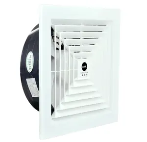 Tavana monte tuvalet sigara odası için 10 inç APT25-01TZ havalandırma Fan eksenel akış egzoz fanları