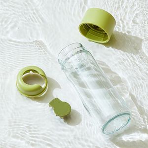Bouteille transparente pour vinaigre, sauce soja, huile d'olive, avec bouchon automatique, qualité alimentaire, 320 ml, 500 ml, distributeur d'huile - Product Image 6