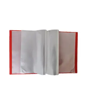 Hot sale nice price fashion Strong PP Material a4 plastic display pocket pp file folder pocket insert