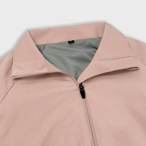 Chaqueta de Trabajo Médica de Manga Larga y Tejido Grueso, Cuello Alto, Uniforme de Enfermera de Color Sólido con Bolsillos - Product Image 4