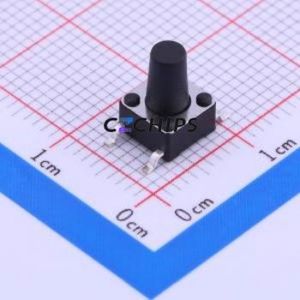 TSA063G90-250 Tactile Switch SMD-4P,6.1x6.1mm Switch Single Pole Single Throw Round Button 2.5N Vertical Mount - Product Image 1