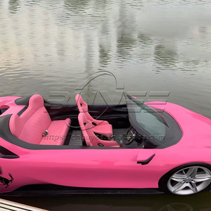 Miglior prezzo 4.7m velocità Sport <span class=keywords><strong>Jet</strong></span> <span class=keywords><strong>Car</strong></span> 130HP parco acquatico attrezzature da gioco in vetroresina Yacht barca per gli Sport acquatici - Product Image 4