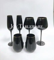 Verres à liqueur Tumbler best-seller avec bordure dorée pour mariage