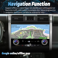 2024 Android 14.0 pour TOYOTA FJ Cruiser J15 2007-2020 voiture GPS Navigation Auto stéréo tête unité lecteur multimédia Carplay Radio