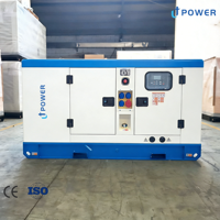 Générateur diesel super silencieux ATS 12V DC, démarrage électrique, démarrage automatique, télécommande, 80KW 100KVA 220/380V 50/60Hz monophasé, usage domestique