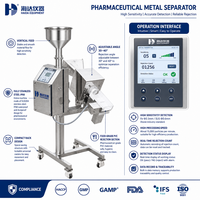 Séparateur de métaux à chute libre pour produits pharmaceutiques, sensibilité Fe 0,3 mm, détecteur de pipeline en acier inoxydable IP66 pour comprimés, capsules et granulés