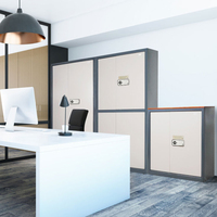 Armoire de rangement en acier Guub G207, vente directe usine, avec serrure à clavier tactile, sécurité renforcée, garantie 1 an, pour bureau et atelier