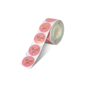 Etichette Rotonde Personalizzate da 40mm Resistenti al Calore e all'Olio, Adesivi di Trasferimento con <span class=keywords><strong>Auguri</strong></span> di <span class=keywords><strong>Compleanno</strong></span> e Ringraziamenti - Product Image 2