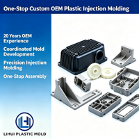 Pièces moulées par injection plastique OEM personnalisées |   Composants en plastique pour pistolet de massage sur mesure selon les dessins du client