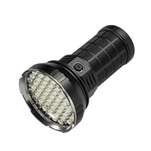 Siêu sáng 55 LED Strobe flash SOS ánh sáng 90000 lumen cao có thể sạc lại xử lý xách tay lớn-nặng Nhôm đèn pin & ngọn đuốc - Product Image 1