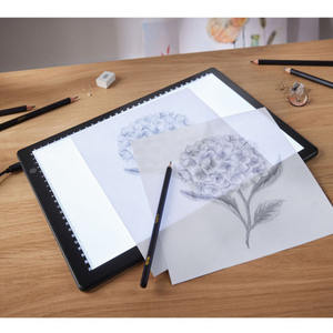 Boîte <span class=keywords><strong>à</strong></span> lumière LED portable ultra-fine, <span class=keywords><strong>planche</strong></span> <span class=keywords><strong>à</strong></span> tracer pour l'art et l'artisanat, tablette lumineuse LED <span class=keywords><strong>A0</strong></span> A1 A2 A3 A4 A5 - Product Image 5