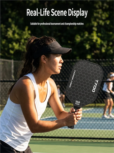 Raquette de pickleball en fibre de verre très vendue, ensemble amélioré et épaissi, pour débutants, design esthétique - Product Image 4
