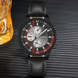 นาฬิกาควอทซ์สำหรับผู้ชายนาฬิกาหนังสำหรับนักธุรกิจ2023ช้อปปิ้งออนไลน์ - Product Image 6