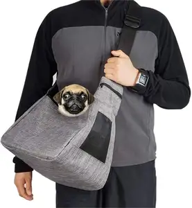 Nieuwe Verstelbare Pet Dog Sling Carrier Voor Honden En Kleine Huisdieren Pet Puppy Reistas