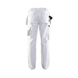 BLAKLADER - 713112101098C36 Women's painter trousers <b>White</b>/Dark grey - EAN 7330509843505 WORK TROUSERS <b>CARGO</b> WORK TROUSERS - Product Image 2