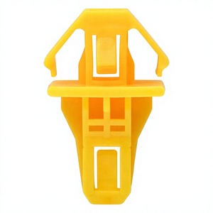 Clip de fixation de calandre avant en plastique jaune pour Honda Acura, référence 91578T0A003, compatible Civic Accord City Fit - Product Image 1