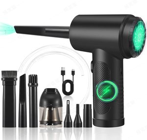 Souffleur d'<span class=keywords><strong>air</strong></span> portable électrique compressé avec lumière LED 6000mAh plumeau d'<span class=keywords><strong>air</strong></span> sans fil rechargeable pour ordinateur - Product Image 3