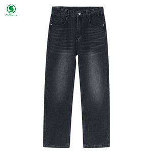 <span class=keywords><strong>Jean</strong></span> <span class=keywords><strong>Slim</strong></span> Droit Classique Taille Moyenne Décontracté Homme - Product Image 3