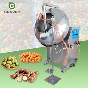 Máquina Automática para Recubrir y Sazonear Dulces como Donuts, Caramelos, Gomitas, Almendras, Cacahuetes y Chocolates - Product Image 1