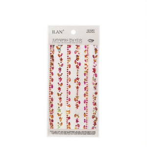 Adesivo decorativo per unghie ILAN con strass scintillanti da 32 cm - Product Image 1