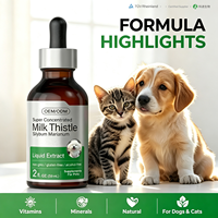 Suplemen Cair CoQ10 untuk Anjing & Kucing - Dukungan Imunitas & Detoksifikasi Hati, Penyerapan Cepat & Botol Aman, Bebas Biji-bijian