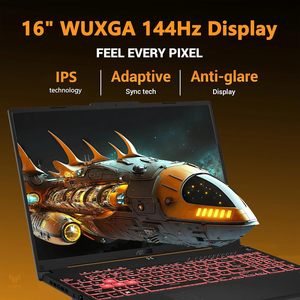 สำหรับแล็ปท็อปการเล่นเกม TUF A16 AMD 16นิ้ว WUXGA IPS 144Hz Ryzen 7 16GB Ddr5 512GB SSD GeForce RTX 4050 Mecha สีเทา - Product Image 3