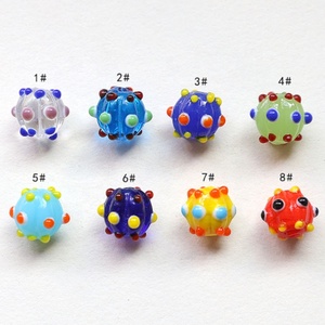 Fabricante de China, calabaza de Halloween, cuentas de vidrio esmaltadas antiguas, venta al por mayor, accesorios de joyería <span class=keywords><strong>DIY</strong></span>, cuentas de cristal de Murano a granel - Product Image 6