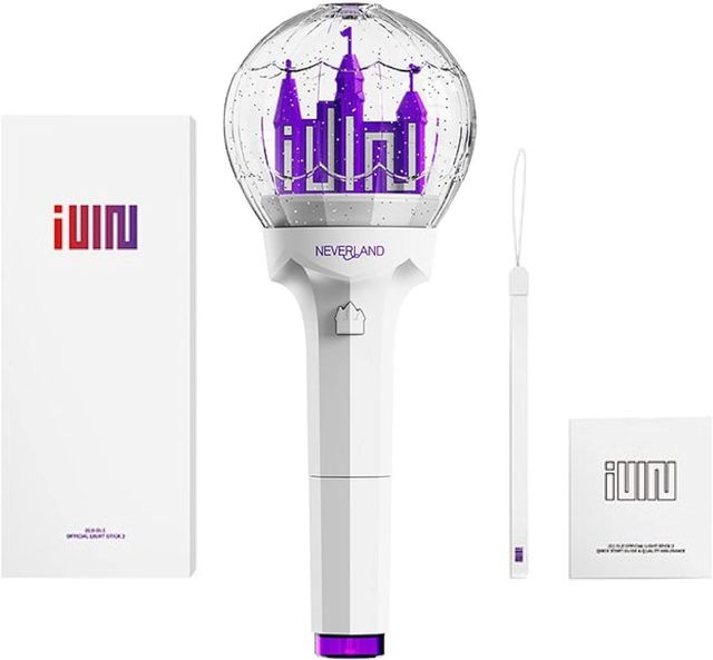 2024 New Arrival K-pop Custom Design LED Light Stick Castle G I DLE Purple Stick for Concerts Hot Selling in Korea