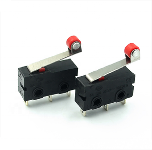 Nhà Máy Bán Hàng Trực Tiếp Bánh Xe Vừa Micro Chuyển Đổi KW11-N Kw12 Bóng Bánh Xe Màu Đỏ Bánh Xe Chuột Thiết Lập Lại Nút - Product Image 3