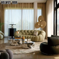 Fauteuil de lecture ludique en tissu texturé, design nid d'abeille, avec support en maille, fluorescent, pour showroom, style bulle original