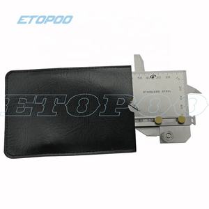 WGU-8M Roestvrijstalen Lasnaad Meter Nonius Remklauw Inspectie Gauge Lashoek Liniaal - Product Image 4