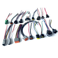 Adaptateurs de support de lampe LED souple T10 W5W avec câble, connecteur de base pour moto/voiture/camion/bateau
